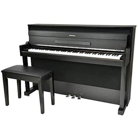 SUZUKI Suzuki VG-88-UPRIGHT-BLACK-U Up Right Digital Piano Console Black with Bench VG-88-UPRIGHT-BLACK-U